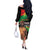Traore Burkina Faso Off The Shoulder Long Sleeve Dress A Bas La France - Afrique