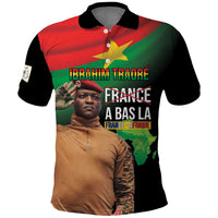 Traore Burkina Faso Polo Shirt A Bas La France - Afrique