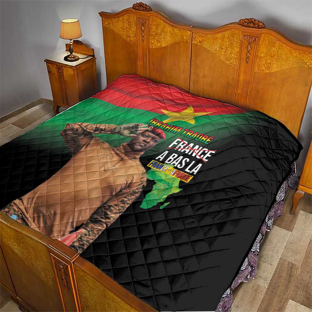 Traore Burkina Faso Quilt A Bas La France - Afrique