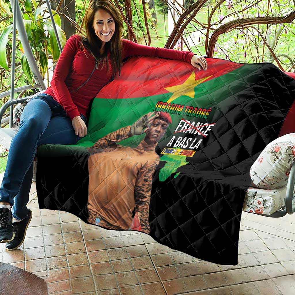 Traore Burkina Faso Quilt A Bas La France - Afrique
