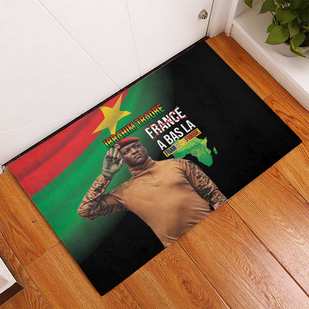 Traore Burkina Faso Rubber Doormat A Bas La France - Afrique