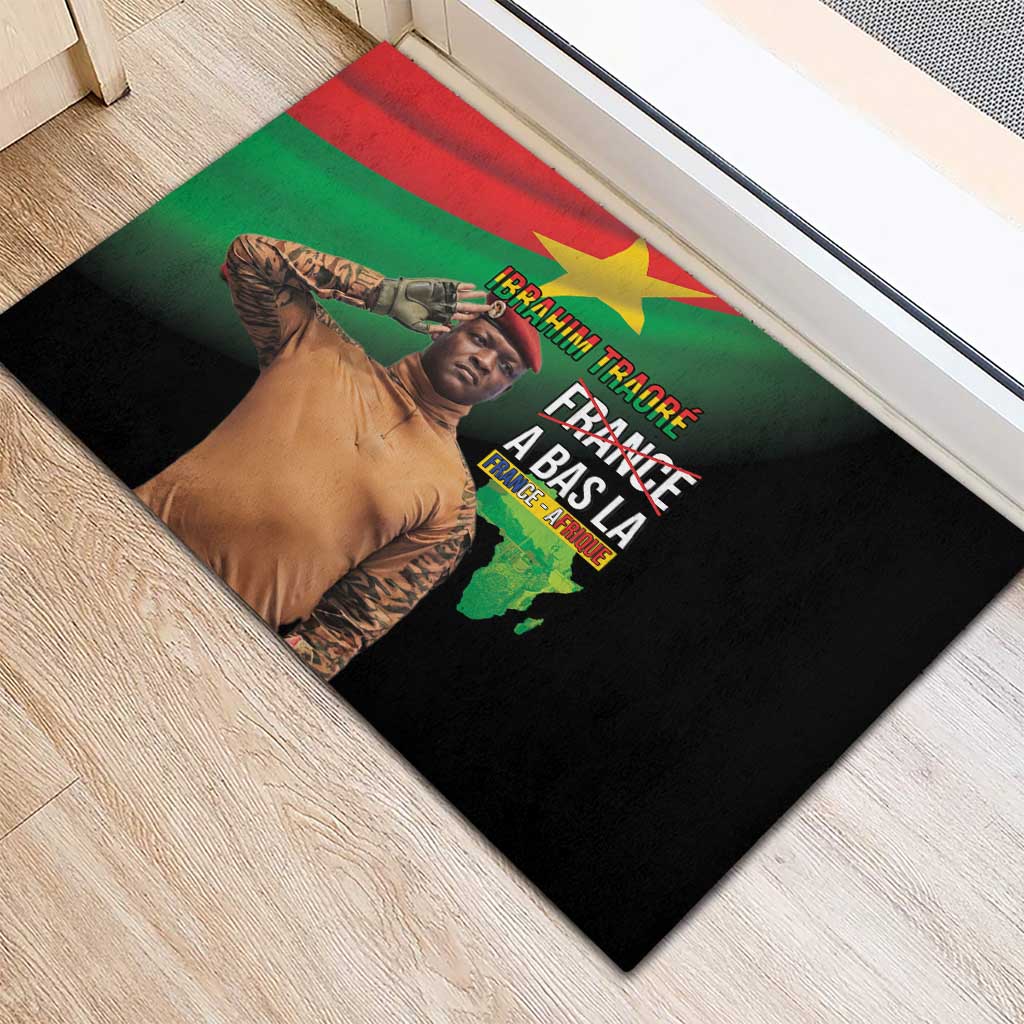 Traore Burkina Faso Rubber Doormat A Bas La France - Afrique
