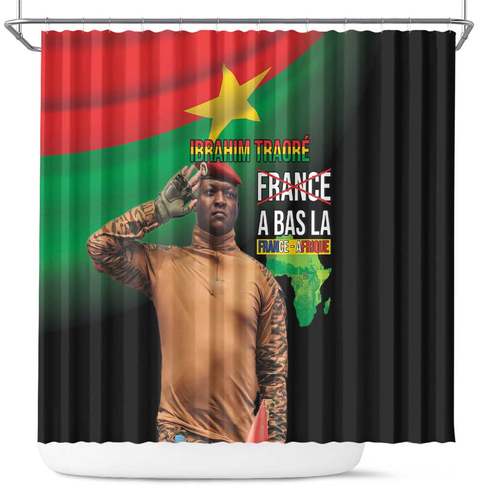 Traore Burkina Faso Shower Curtain A Bas La France - Afrique