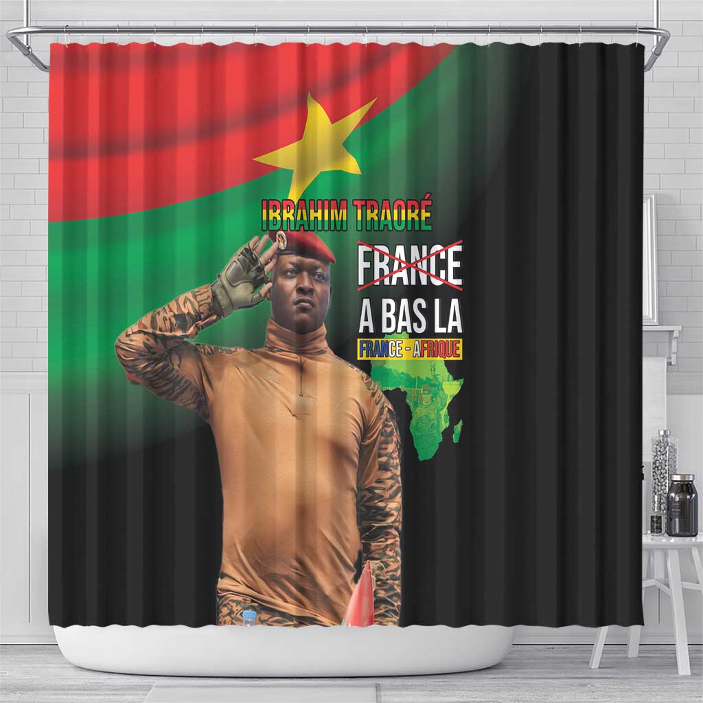 Traore Burkina Faso Shower Curtain A Bas La France - Afrique