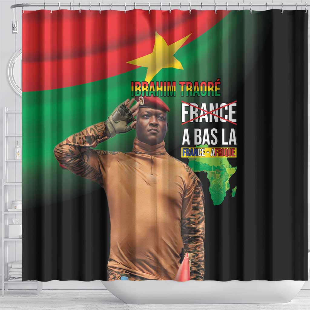 Traore Burkina Faso Shower Curtain A Bas La France - Afrique