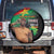 Traore Burkina Faso Spare Tire Cover A Bas La France - Afrique