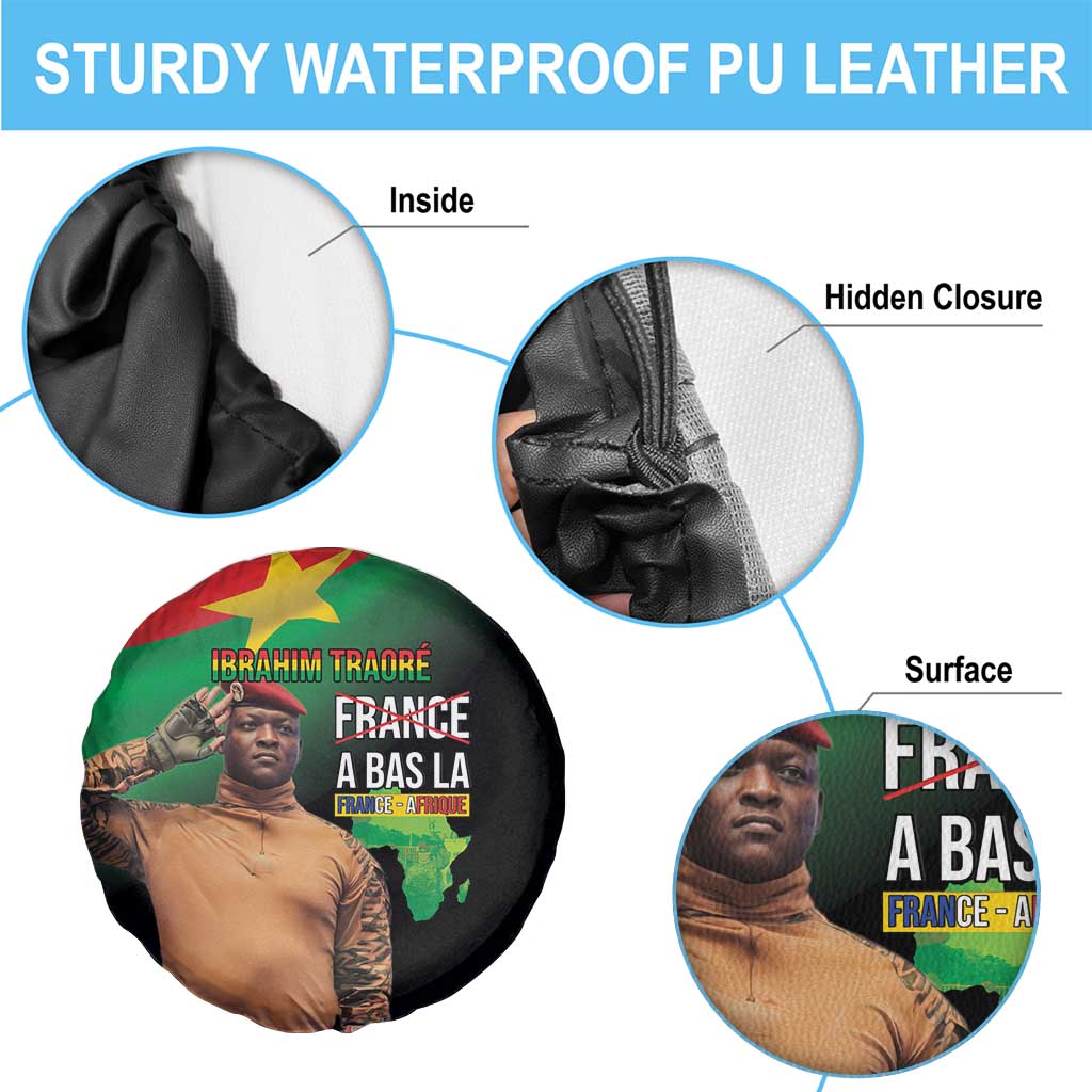 Traore Burkina Faso Spare Tire Cover A Bas La France - Afrique