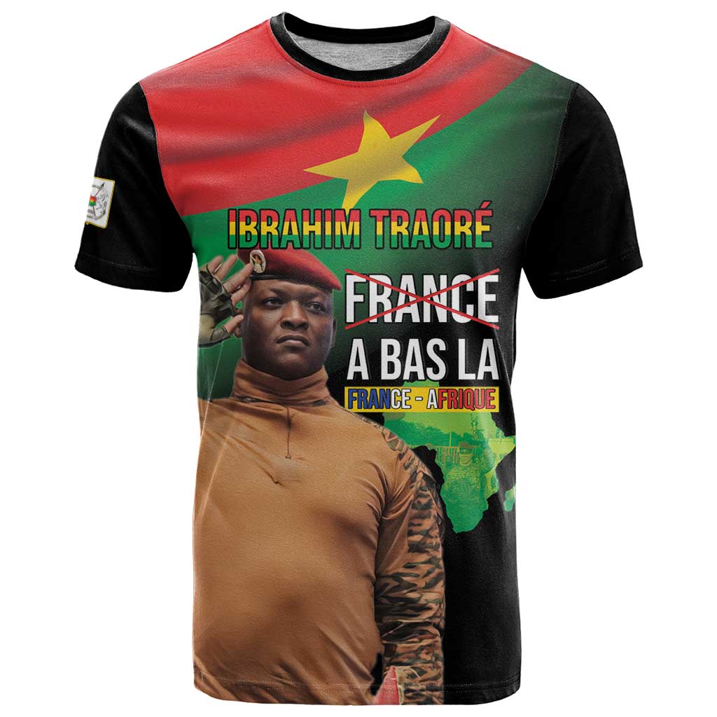 Traore Burkina Faso T Shirt A Bas La France - Afrique