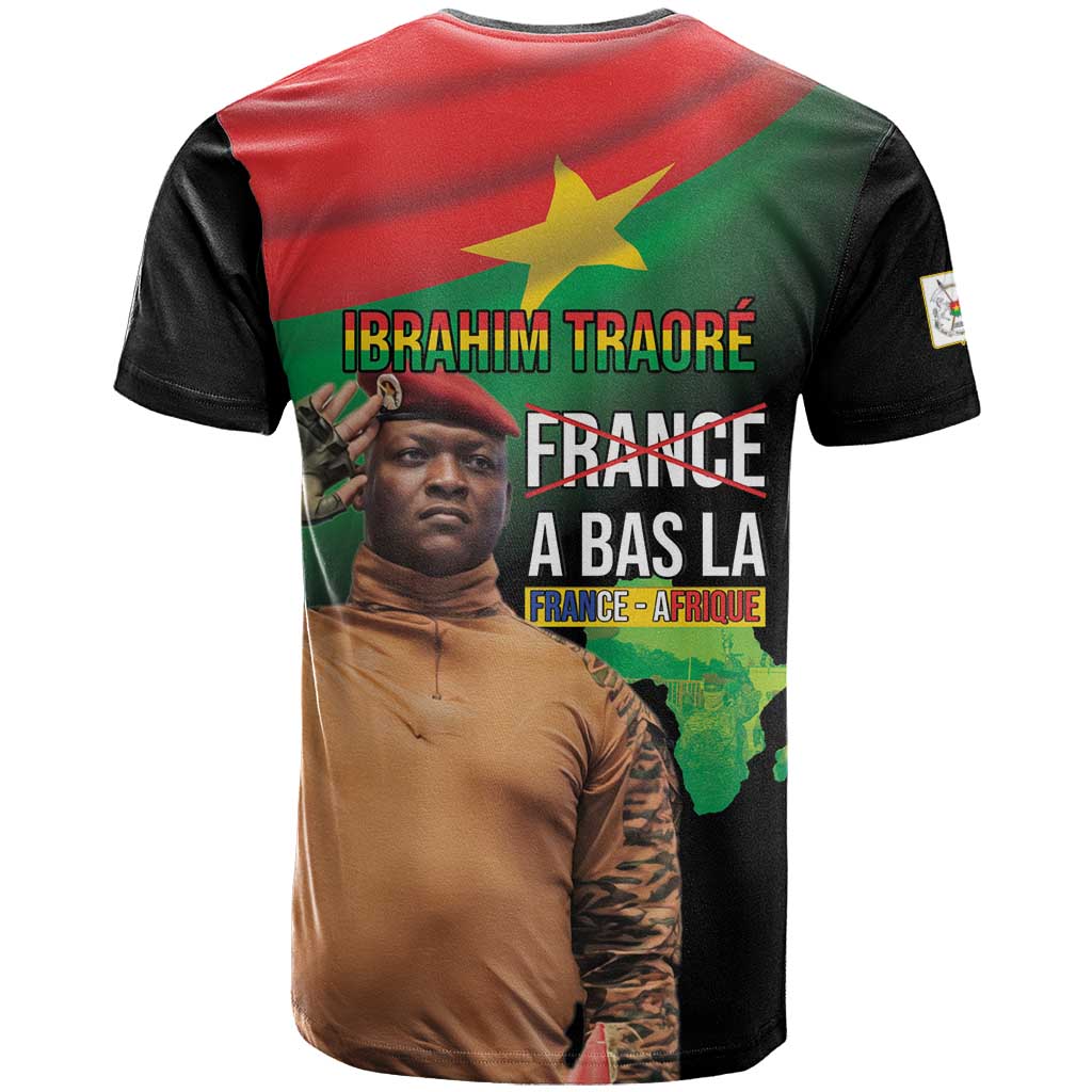 Traore Burkina Faso T Shirt A Bas La France - Afrique