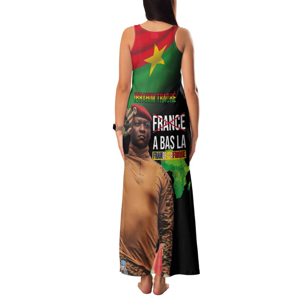 Traore Burkina Faso Tank Maxi Dress A Bas La France - Afrique