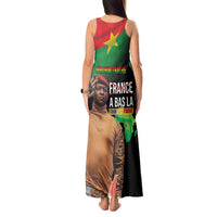 Traore Burkina Faso Tank Maxi Dress A Bas La France - Afrique