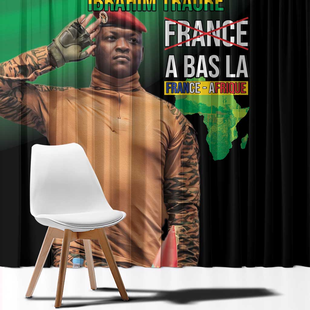 Traore Burkina Faso Window Curtain A Bas La France - Afrique