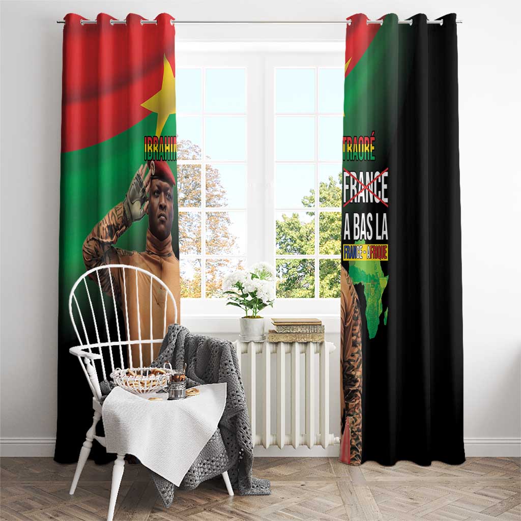 Traore Burkina Faso Window Curtain A Bas La France - Afrique