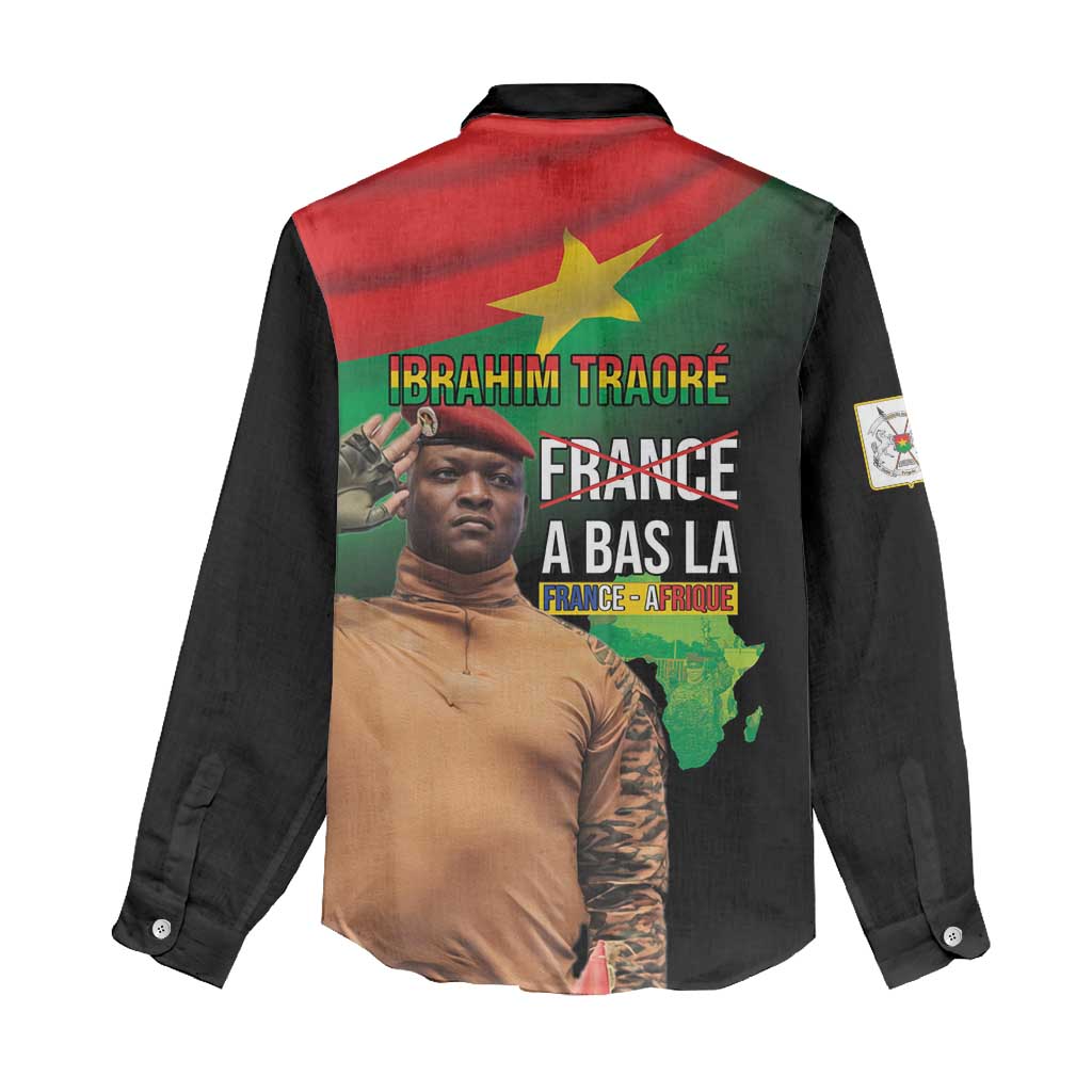 Traore Burkina Faso Women Casual Shirt A Bas La France - Afrique