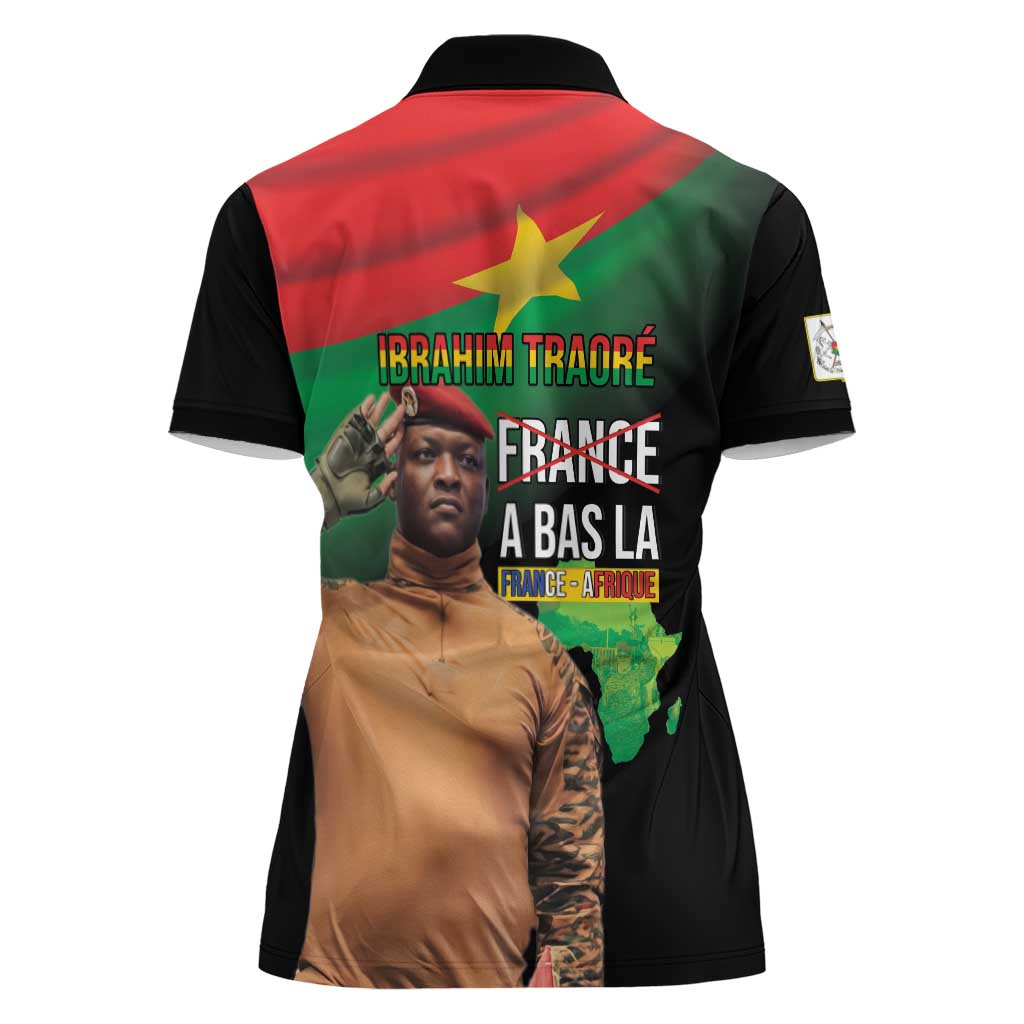 Traore Burkina Faso Women Polo Shirt A Bas La France - Afrique