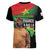 Traore Burkina Faso Women V-Neck T-Shirt A Bas La France - Afrique
