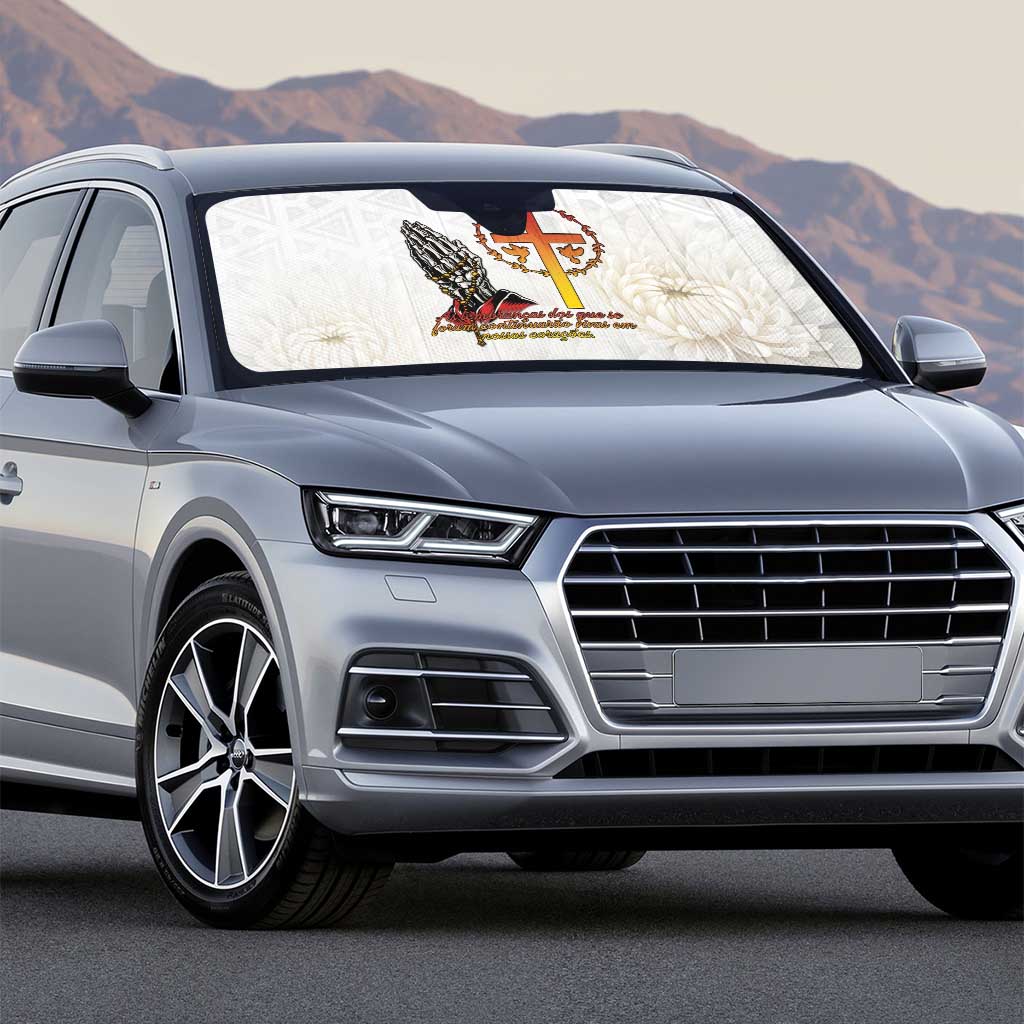 Angola All Souls Day Auto Sun Shade Together in Remembrance - Wonder Print Shop