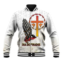 Angola All Souls Day Baseball Jacket Together in Remembrance - Wonder Print Shop