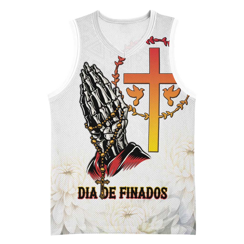 Angola All Souls Day Basketball Jersey Together in Remembrance - Wonder Print Shop