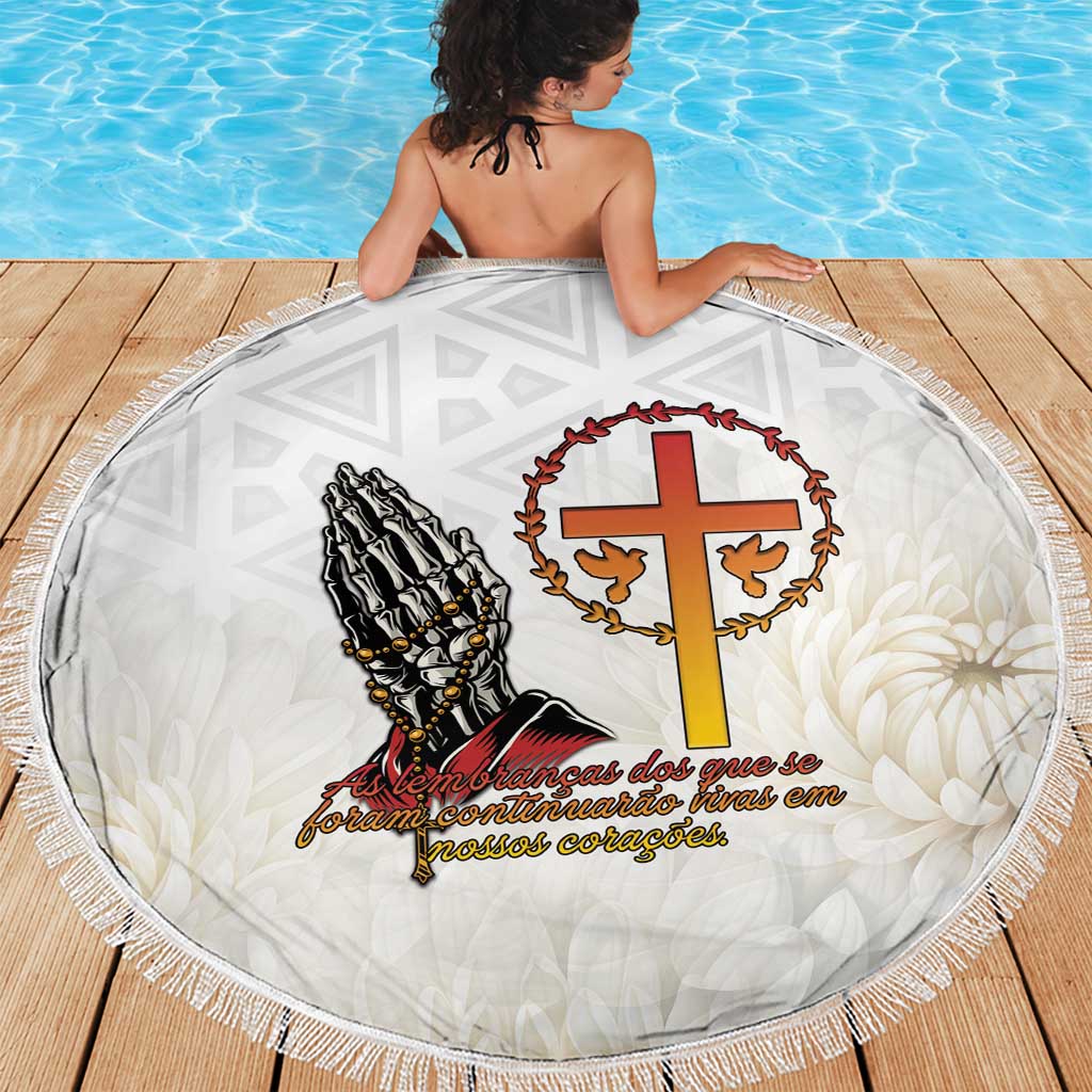 Angola All Souls Day Beach Blanket Together in Remembrance - Wonder Print Shop