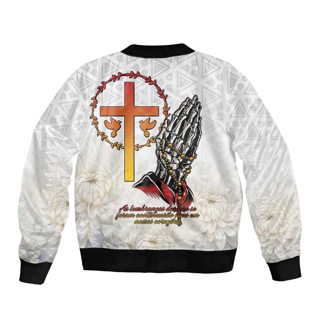 Angola All Souls Day Bomber Jacket Together in Remembrance - Wonder Print Shop