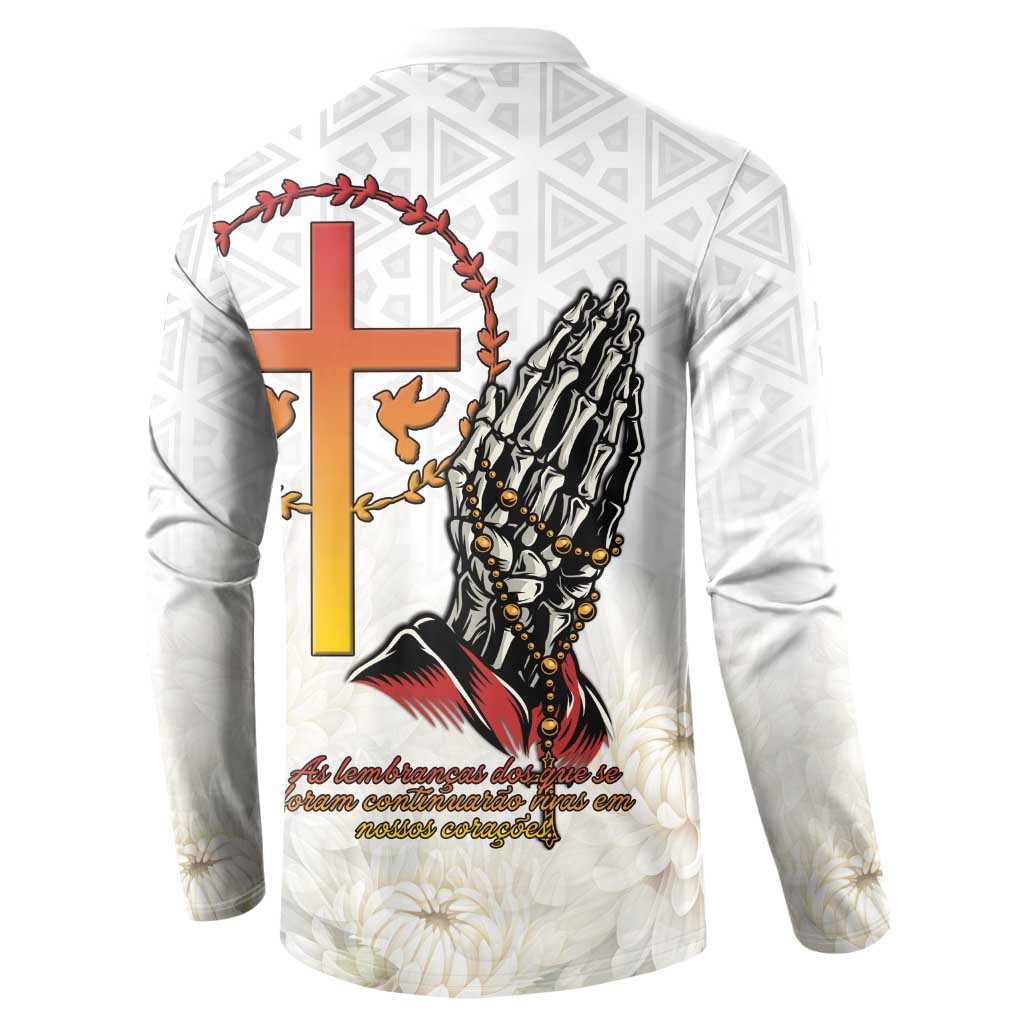 Angola All Souls Day Button Sweatshirt Together in Remembrance - Wonder Print Shop