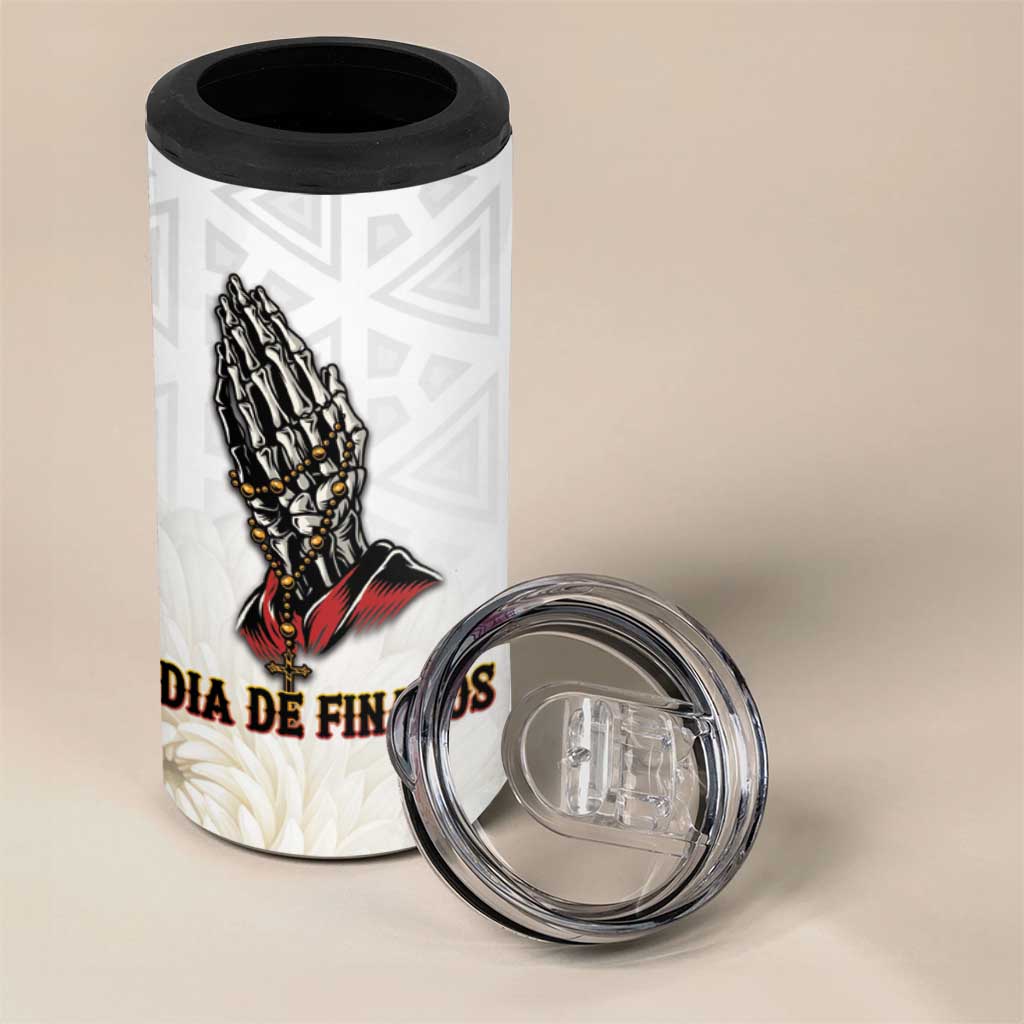 Angola All Souls Day 4 in 1 Can Cooler Tumbler Together in Remembrance - Wonder Print Shop