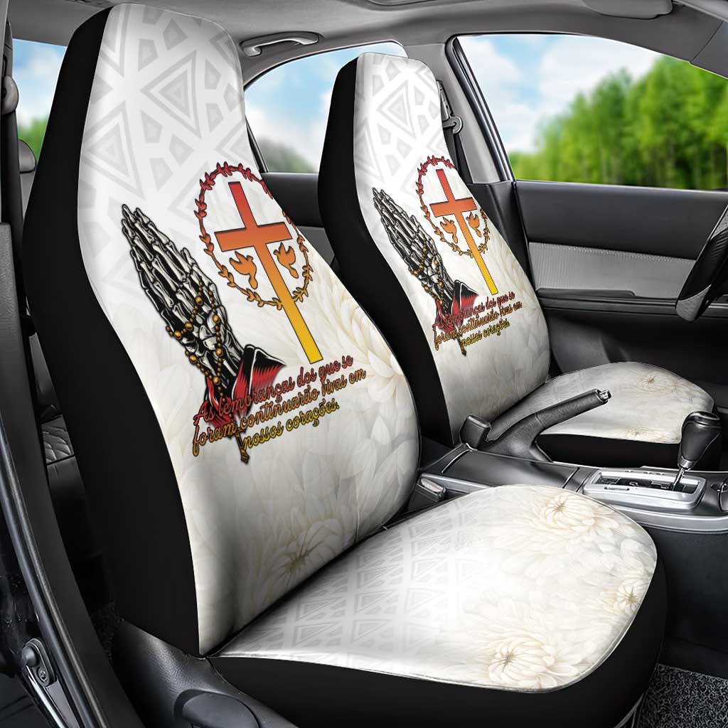 Angola All Souls Day Car Seat Cover Together in Remembrance - Wonder Print Shop