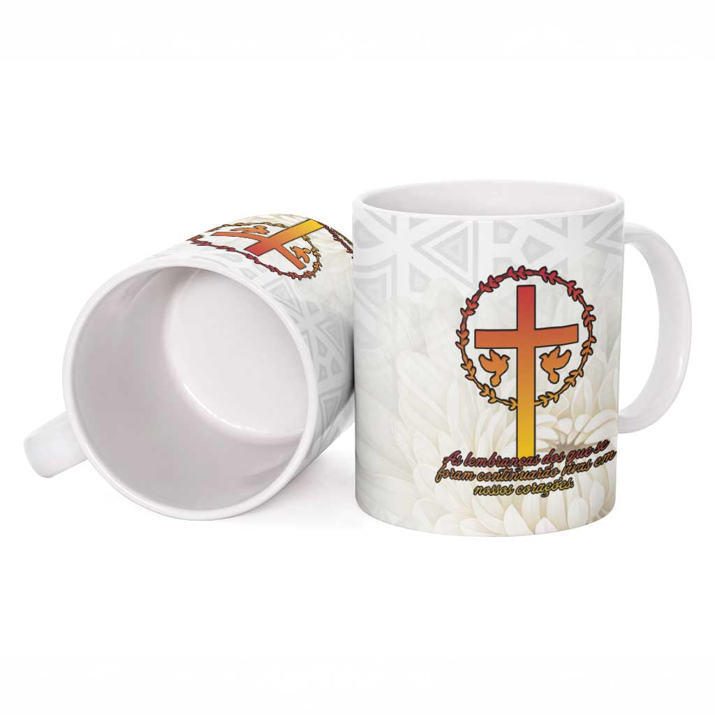 Angola All Souls Day Ceramic Mug Together in Remembrance - Wonder Print Shop