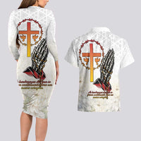 Angola All Souls Day Couples Matching Long Sleeve Bodycon Dress and Hawaiian Shirt Together in Remembrance - Wonder Print Shop