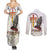 Angola All Souls Day Couples Matching Summer Maxi Dress and Long Sleeve Button Shirt Together in Remembrance - Wonder Print Shop