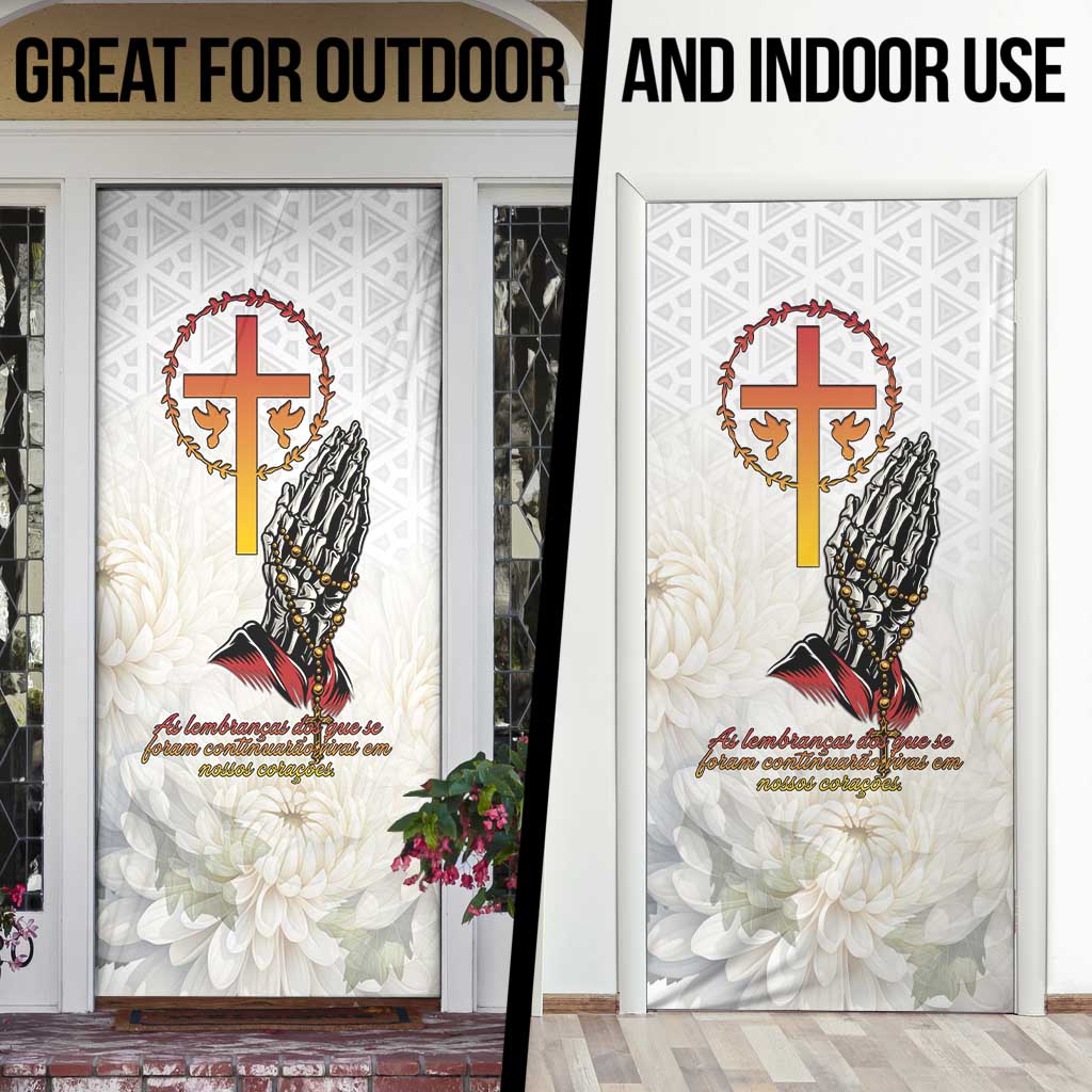 Angola All Souls Day Door Cover Together in Remembrance - Wonder Print Shop