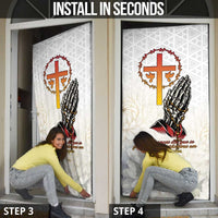 Angola All Souls Day Door Cover Together in Remembrance - Wonder Print Shop