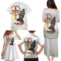 Angola All Souls Day Family Matching Puletasi and Hawaiian Shirt Together in Remembrance - Wonder Print Shop