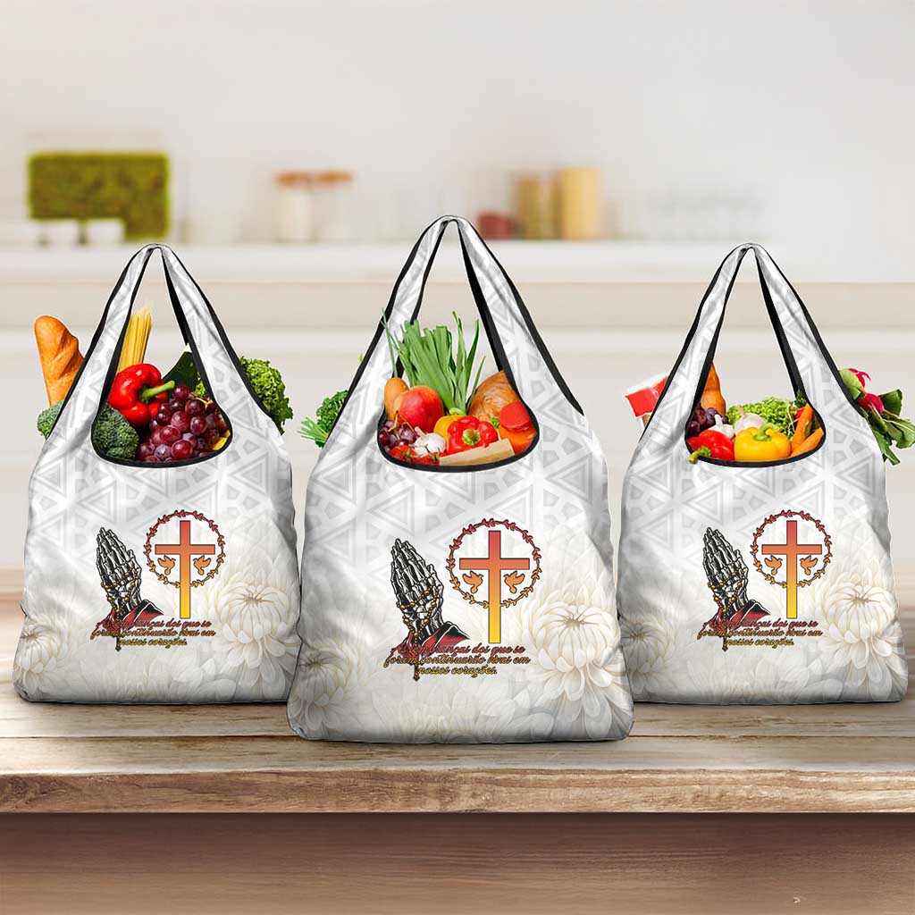 Angola All Souls Day Grocery Bag Together in Remembrance - Wonder Print Shop