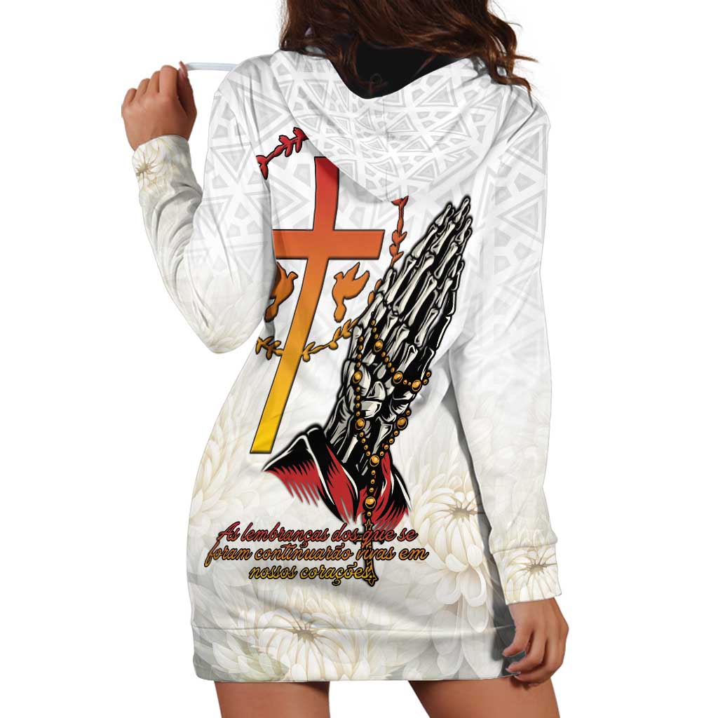 Angola All Souls Day Hoodie Dress Together in Remembrance - Wonder Print Shop