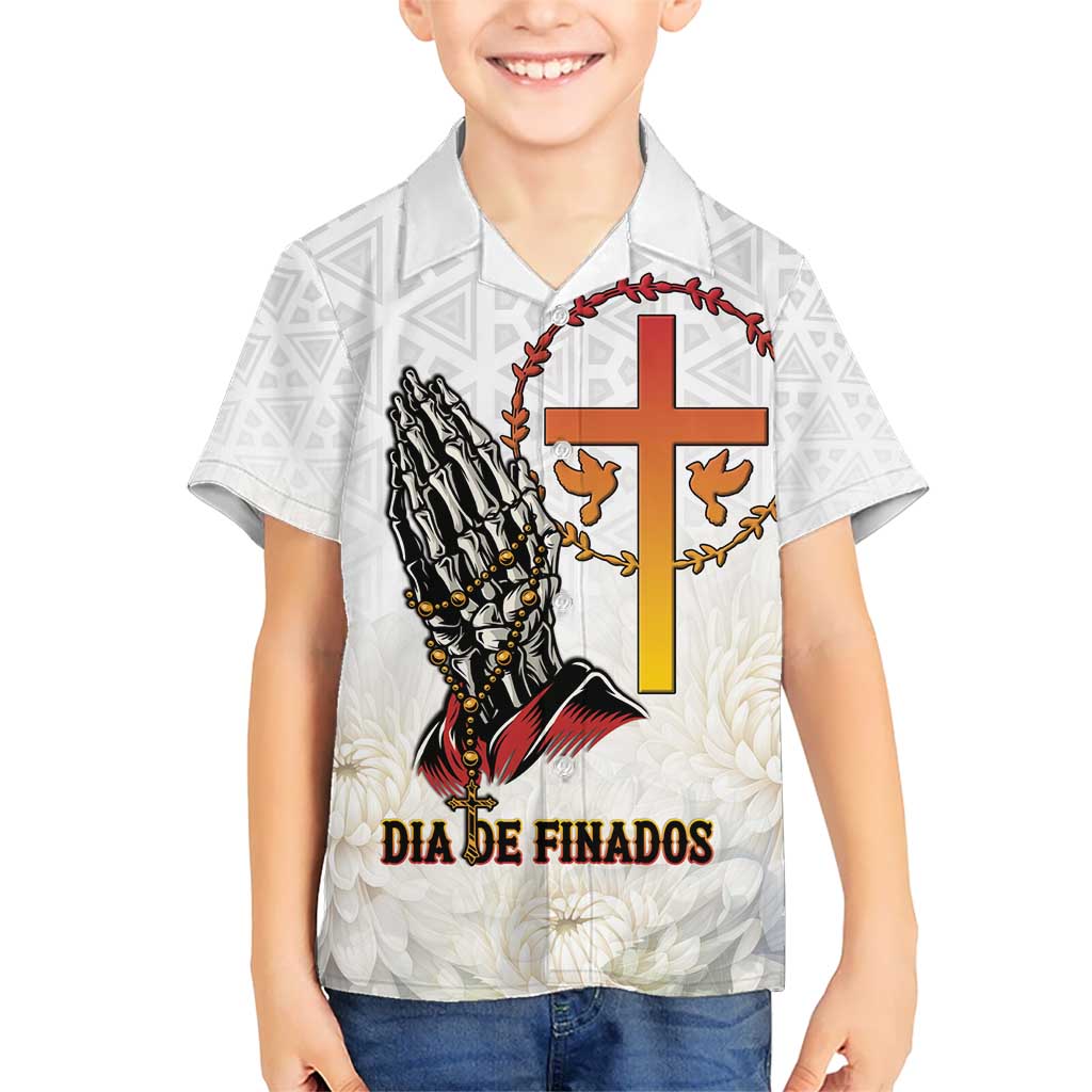 Angola All Souls Day Kid Hawaiian Shirt Together in Remembrance - Wonder Print Shop