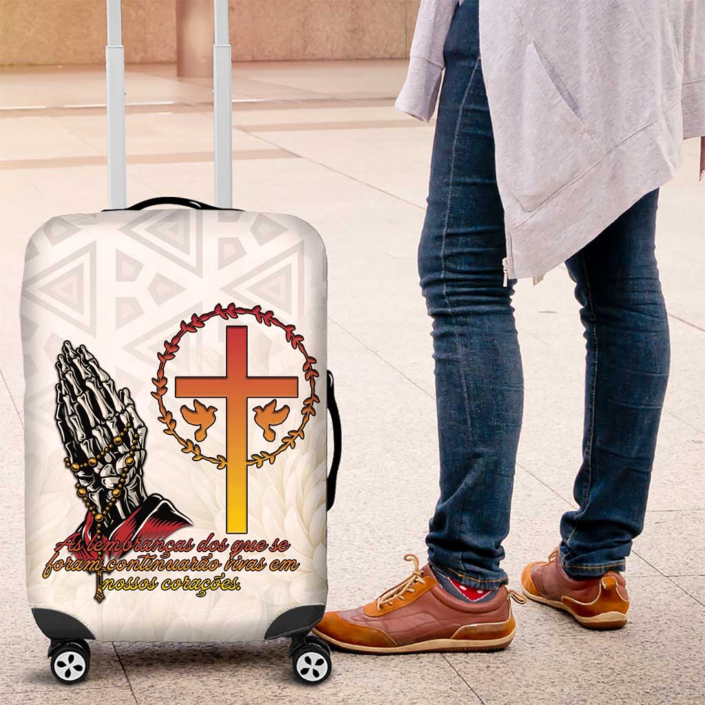 Angola All Souls Day Luggage Cover Together in Remembrance - Wonder Print Shop