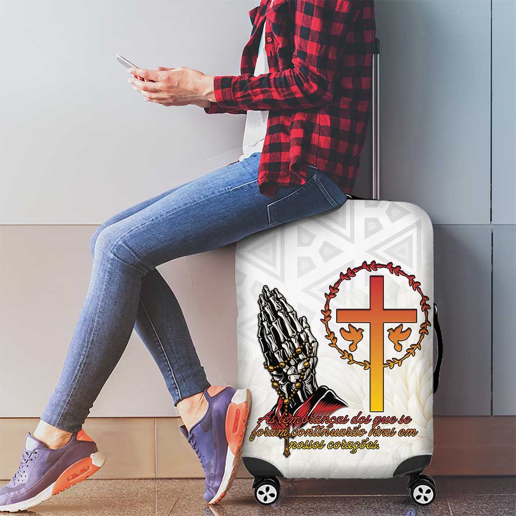 Angola All Souls Day Luggage Cover Together in Remembrance - Wonder Print Shop