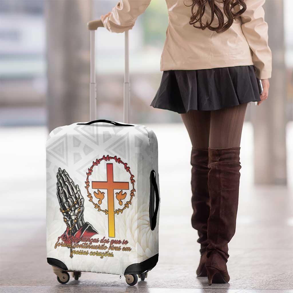 Angola All Souls Day Luggage Cover Together in Remembrance - Wonder Print Shop