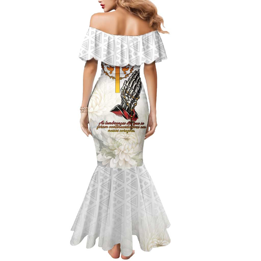 Angola All Souls Day Mermaid Dress Together in Remembrance - Wonder Print Shop