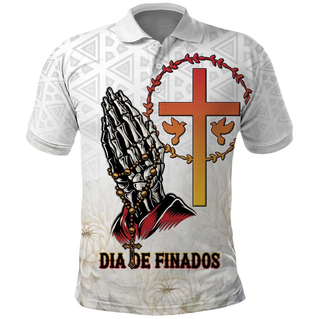 Angola All Souls Day Polo Shirt Together in Remembrance - Wonder Print Shop