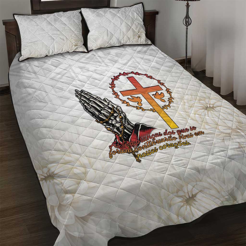 Angola All Souls Day Quilt Bed Set Together in Remembrance - Wonder Print Shop