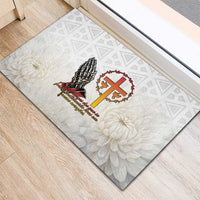 Angola All Souls Day Rubber Doormat Together in Remembrance - Wonder Print Shop