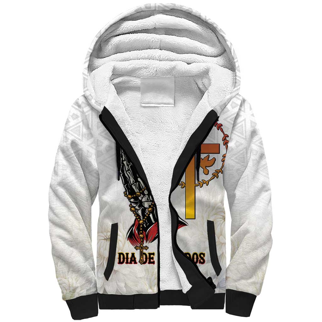 Angola All Souls Day Sherpa Hoodie Together in Remembrance - Wonder Print Shop