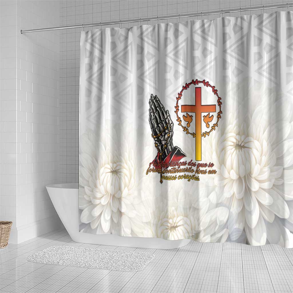 Angola All Souls Day Shower Curtain Together in Remembrance - Wonder Print Shop