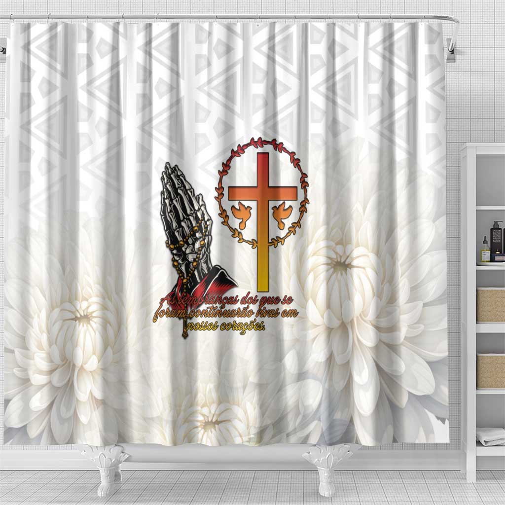Angola All Souls Day Shower Curtain Together in Remembrance - Wonder Print Shop