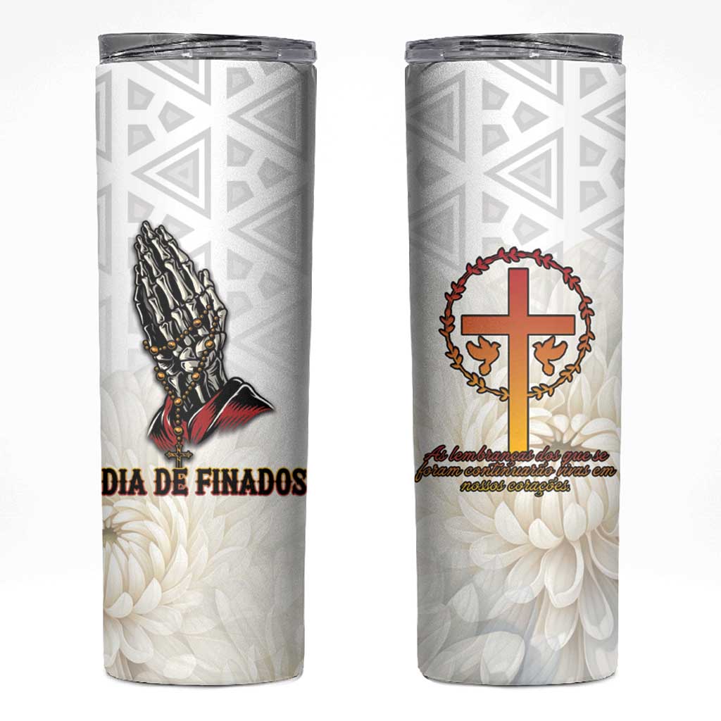 Angola All Souls Day Skinny Tumbler Together in Remembrance - Wonder Print Shop