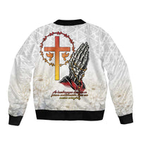 Angola All Souls Day Sleeve Zip Bomber Jacket Together in Remembrance - Wonder Print Shop