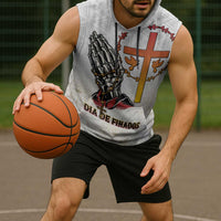 Angola All Souls Day Sleeveless Hoodie Together in Remembrance - Wonder Print Shop